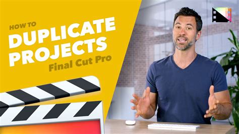 duplicate project in final cut pro.